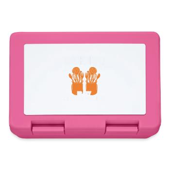Baking Bakery Baker - Brotdose - Pink - Vorne