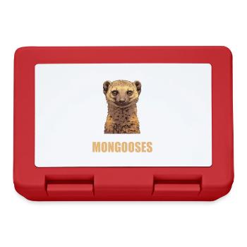 Mungos Mungo - Brotdose - Rot - Vorne