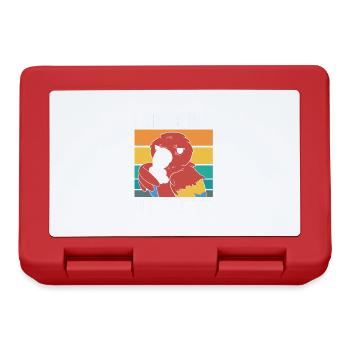 Bird Watching Cute Bird Lover - Brotdose - Rot - Vorne