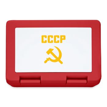 Soviet - Marteau et faucille Union soviétique - Communiste - Boîte à goûter - rouge - Devant