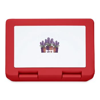 Gardening Horticulture Gardener - Lunchbox - red - Front