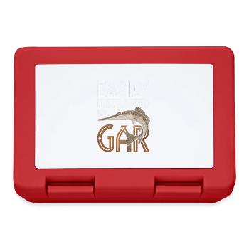 Gar - Brotdose - Rot - Vorne