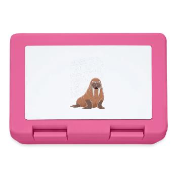 Walross - Brotdose - Pink - Vorne