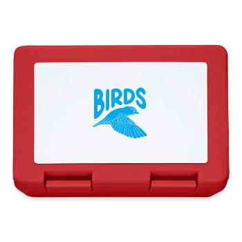Bird Watching Cute Bird Lover - Brotdose - Rot - Vorne