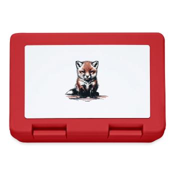 Fox Foxes Vixen - Lunchbox - red - Front