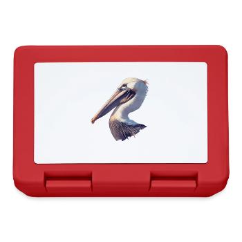Pélicans Pélican - Boîte à goûter - rouge - Devant