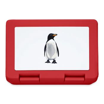 Pinguine Pinguin - Brotdose - Rot - Vorne