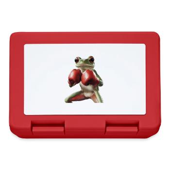 Frosch - Brotdose - Rot - Vorne