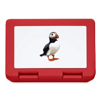 Puffin - Lunchbox - red - Front