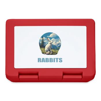 Bunny Bunny - Lunchbox - red - Front