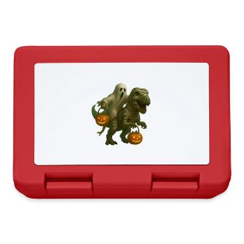 T-Rex - Brotdose - Rot - Vorne