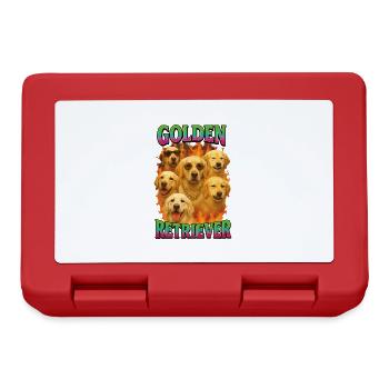 Golden Retriever - Brotdose - Rot - Vorne