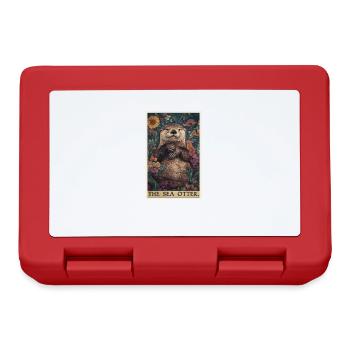 Sea otter - Lunchbox - red - Front