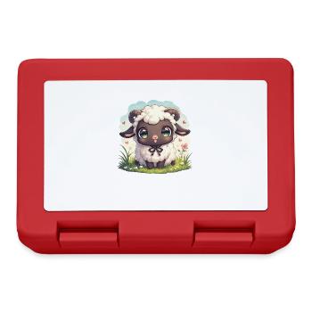 Sheep Sheep - Lunchbox - red - Front