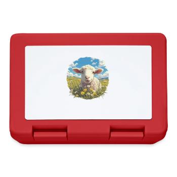 Sheep Sheep - Lunchbox - red - Front