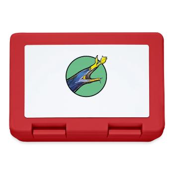 Nasal Moray Eel Ghost Moray - Lunchbox - red - Front