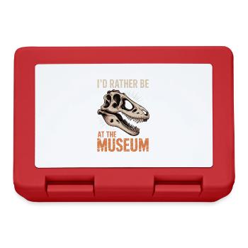 Museum - Lunchbox - red - Front