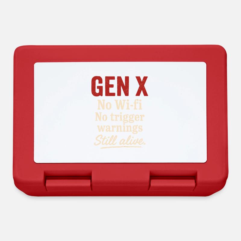 Gen X No Wi-fi No Trigger Warnings Still Alive - Brotdose - Rot