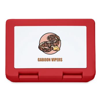 Gabon Vipers Gabon Vipers - Lunchbox - red - Front