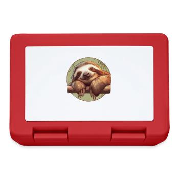 Sloths Sloth - Lunchbox - red - Front
