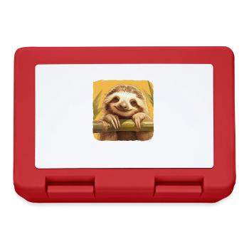 Sloths Sloth - Lunchbox - red - Front