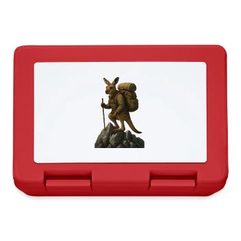 Kangaroo Hiking - Lunchbox - red - Front