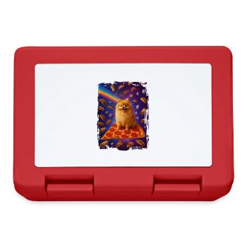 Pomeranian - Lunchbox - red - Front