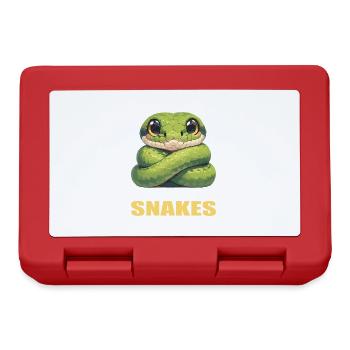 Serpents Serpent - Boîte à goûter - rouge - Devant