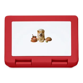 Akita Baking Cake Cookies - Lunchbox - red - Front