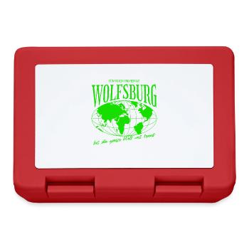Wolfsburg Home Pride Football Cadeau - Boîte à goûter - rouge - Devant