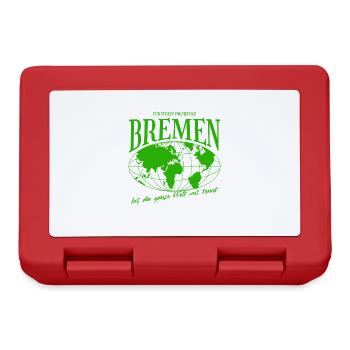 Bremen Home Pride Football Gift - Lunchbox - red - Front