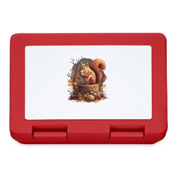 Squirrel - Lunchbox - red - Front