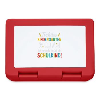 Goodbye Kindergarten Hello Schoolchild - Lunchbox - red - Front