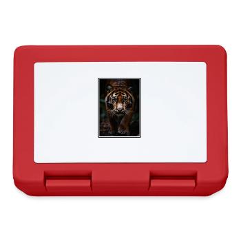 Tigre de Sumatra - Boîte à goûter - rouge - Devant