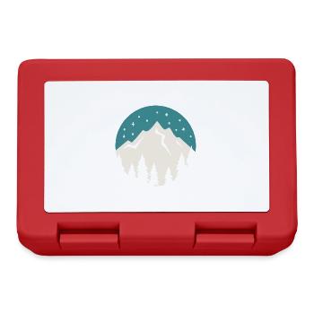 Thé douillet pour la saison d'hiver au design - Boîte à goûter - rouge - Devant