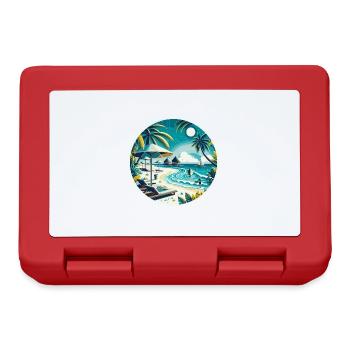 Reethi Beach Maldives Sunset - Lunchbox - red - Front