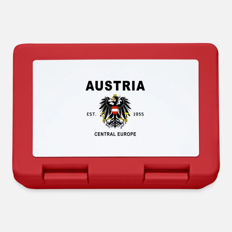 Austria 1955, Austrian State Treaty - Lunchbox - red