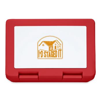 House presentation interior design interior designer Ge - Lunchbox - red - Front