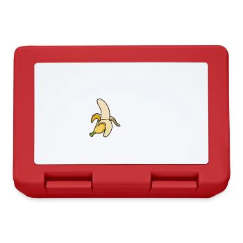 Eating Bananas Ironic Saying Fruit Lover - Lunchbox - red - Front