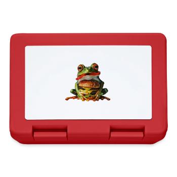 Frog - Lunchbox - red - Front