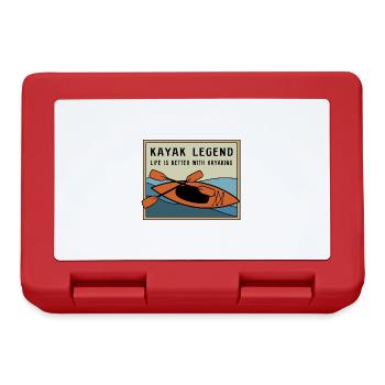 Kayak Legend Canoe Adventure Wildlife Kayak - Boîte à goûter - rouge - Devant