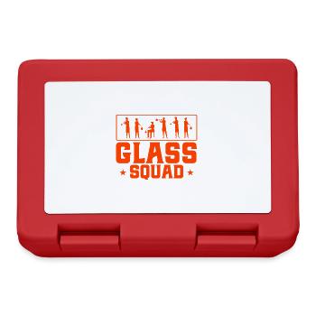 Souffleurs de verre Souffleurs de verre Souffleurs de verre Cadeau - Boîte à goûter - rouge - Devant