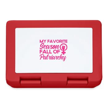 Women's rights Equal rights - Lunchbox - red - Front