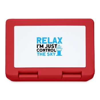 Air Traffic Control Air Traffic Controller Airport Gift - Lunchbox - red - Front