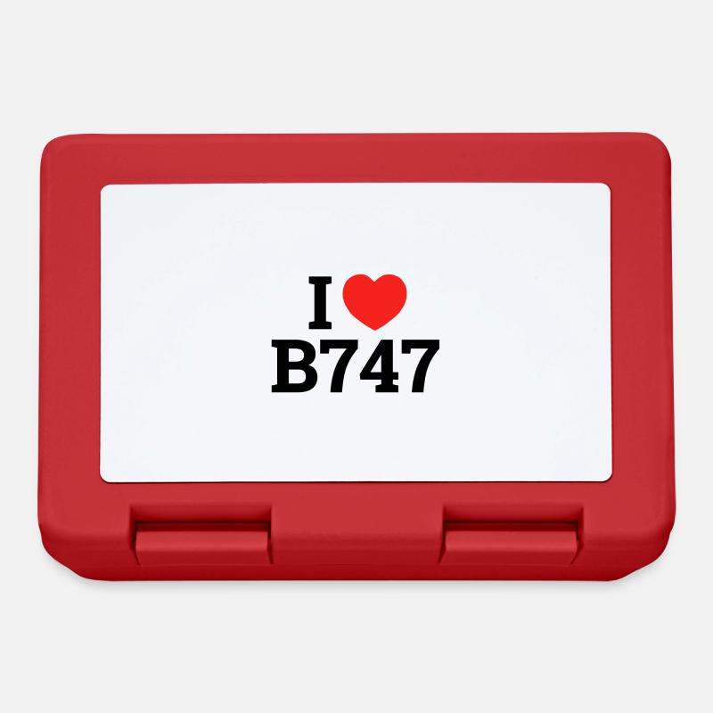 I love B747 - Brotdose - Rot