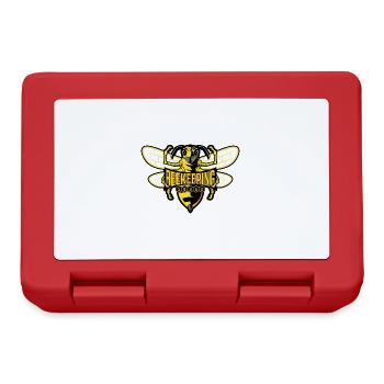 Beekeeping Squad Wildlife Nature Bee Keeper Honey - Lunchbox - red - Front