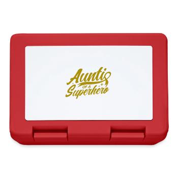 Childhood Cancer Education - Lunchbox - red - Front