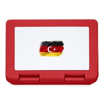 Le drapeau turc allemand plus que l’amitié - Boîte à goûter - rouge - Devant