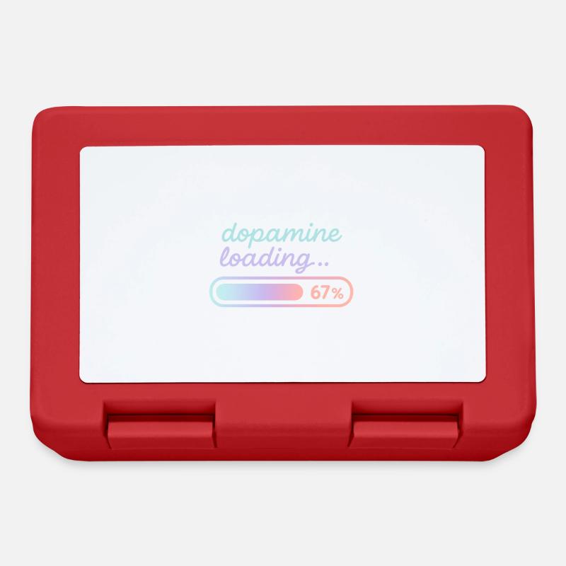 Dopamine Loading Pastel Gradient - Lunchbox - red