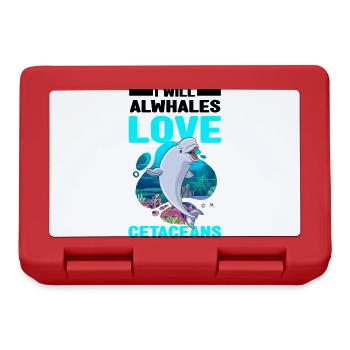 Marine biologist - Lunchbox - red - Front
